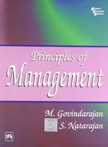 9788120328433: Principles of Management