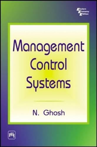 9788120328440: Management Control Systems