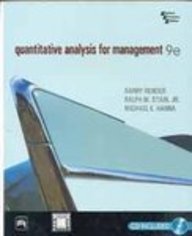 9788120330771: Quantitative Analysis for Management