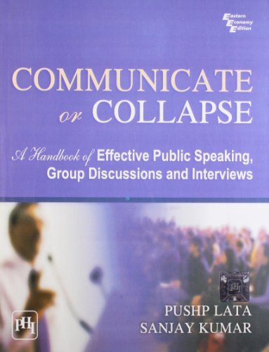 9788120333239: Communicate or Collapse: A Handbook of Effective Public Speaking