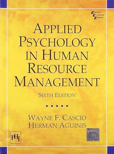 9788120333710: Applied Psychology in Human Resource Management