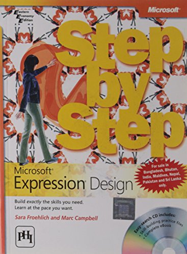 9788120334564: Microsoft Expression Design Step by Step (Microsoft Press)