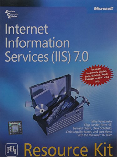 9788120335127: Internet Information Services (IIS) 7.0 Resource Kit