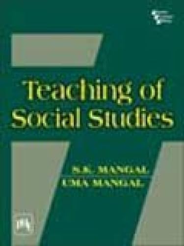 9788120335349: Teaching of Social Studies