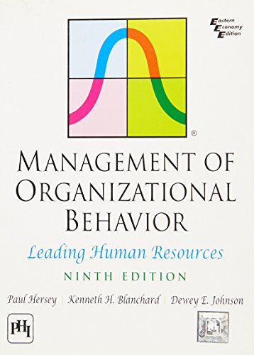 Imagen de archivo de Management of Organizational Behavior: Leading Human Resources a la venta por Better World Books