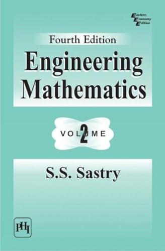 Engineering Mathematics, Volume 2 (Fourth Edition)