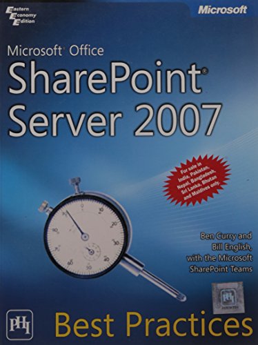 Stock image for Microsoft Office SharePoint Server 2007 Best Pract (With CD ROM) for sale by dsmbooks