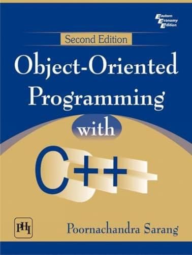 9788120336704: Object-oriented Programming with C++