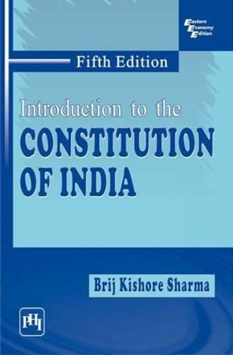 Beispielbild fr Introduction to the Constitution of India zum Verkauf von medimops