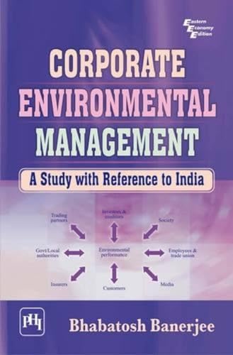 Stock image for Corporate Environmental Management 2009: A Study with Reference to India for sale by Reuseabook