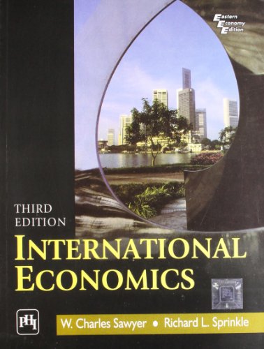 Imagen de archivo de International Economics a la venta por Majestic Books