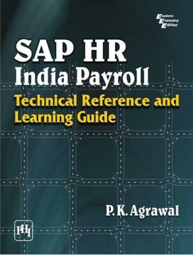 9788120338722: Sap Hr India Payroll: Technical Reference and Learning Guide