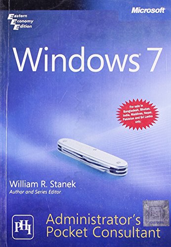 Imagen de archivo de Windows 7 Administrator*s Pocket Consultant a la venta por dsmbooks