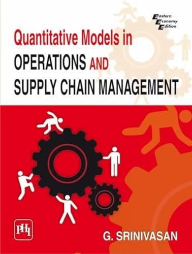 Beispielbild fr Quantitative Models in Operations and Supply Chain Management zum Verkauf von AwesomeBooks