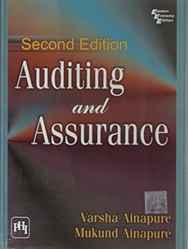 Beispielbild fr Auditng and Assurance zum Verkauf von Buchpark