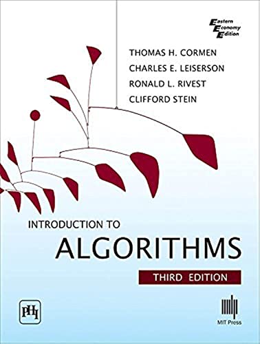 Beispielbild fr Introduction to Algorithms (Eastern Economy Edition) zum Verkauf von Seattle Goodwill