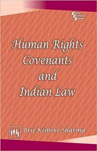 Beispielbild fr Human Rights Covenants and Indian Law zum Verkauf von PBShop.store US