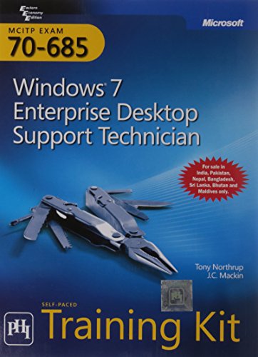 9788120341326: MCITP Self-Paced Training Kit: Exam 70-685: Windows 7 Enterprise Desktop Support Technician