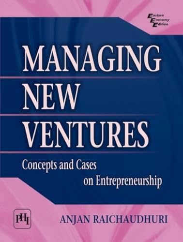 Imagen de archivo de Managing New Ventures a la venta por Blackwell's