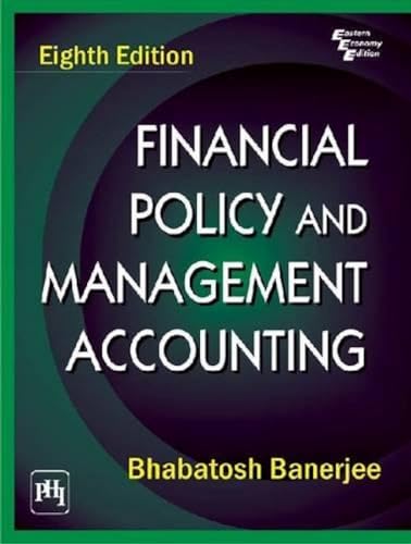 Stock image for Financial Policy and Management Accounting for sale by Blackwell's