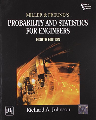 9788120342132: Miller & Freund’S Probability And Statistics For Engineers, 8Th Ed.