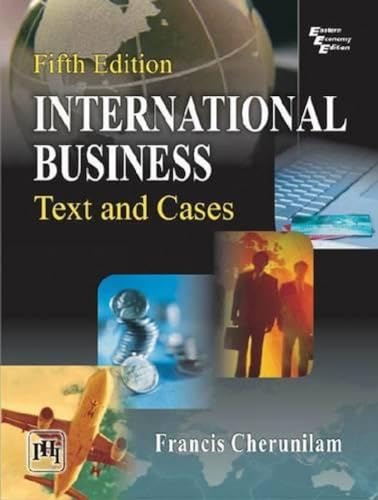 Stock image for International Business for sale by Blackwell's