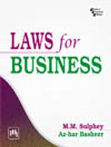 9788120342491: Laws for Business