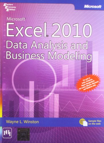 9788120342590: Microsoft Excel 2010: Data Analysis and Business Modeling [MS EXCEL 2010] [Paperback]