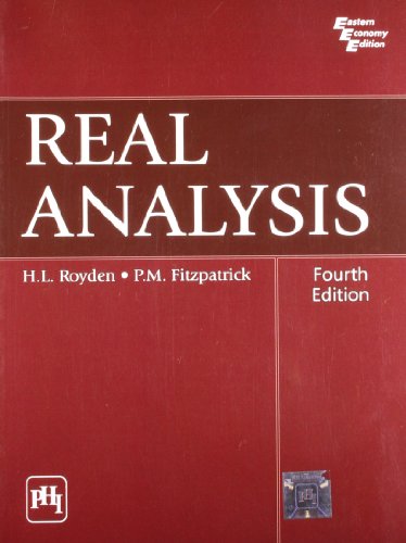 9788120342804: Real Analysis 4ED