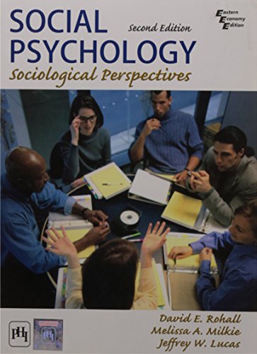 Imagen de archivo de Social Psychology: Sociological Perspectives a la venta por ThriftBooks-Atlanta