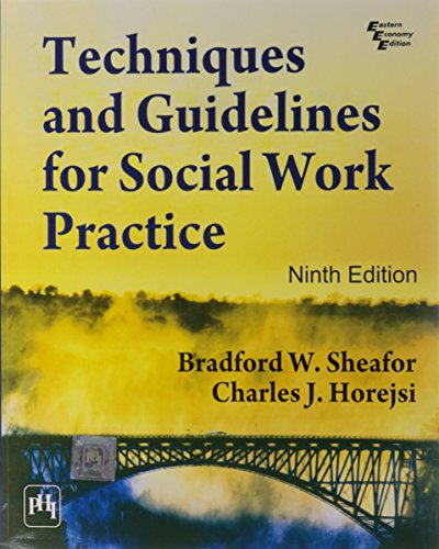 Imagen de archivo de Techniques and Guidelines for Social Work Practice a la venta por Majestic Books