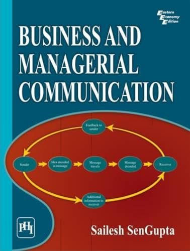 9788120344358: Business and Managerial Communication