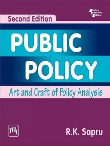 9788120344389: Public Policy