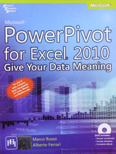 9788120344532: Microsoft Powerpivot For Excel 2010