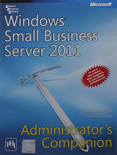 9788120344587: Windows Small Business Server 2011 Administrator’s Companion