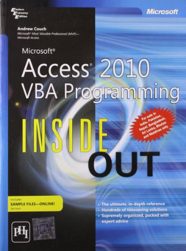 9788120344594: Microsoft Access 2010 VBA Programming Inside Out
