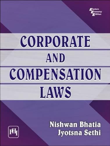 9788120344839: Corporate and Compensation Laws