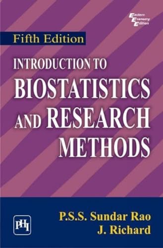 9788120345201: Introduction to Biostatistics and Research Methods