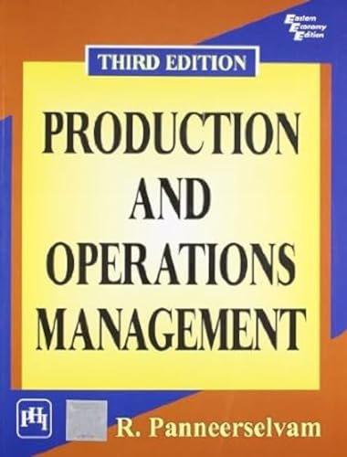 9788120345553: Production and Operations Management