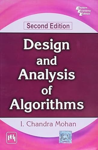 Stock image for Design and Analysis of Algorithms for sale by Blackwell's