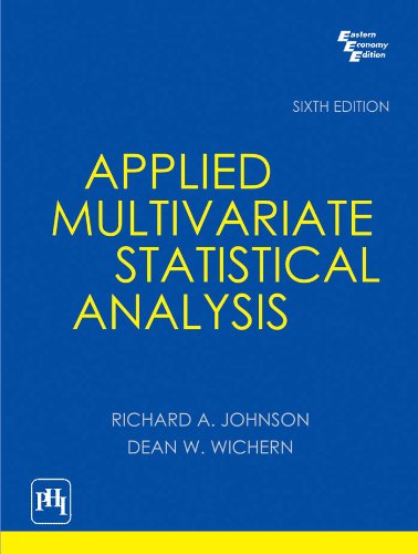 Stock image for Applied Multivariate Statistical Analysis for sale by ThriftBooks-Dallas