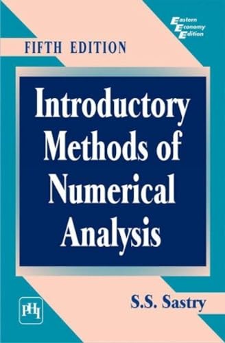 Stock image for Introductory Methods of Numerical Analysis, 5th Ed for sale by WorldofBooks