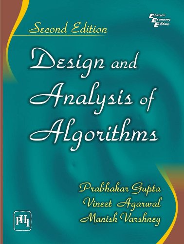 Beispielbild fr Design and Analysis of Algorithms zum Verkauf von Blackwell's