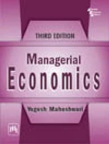 9788120346673: Managerial Economics