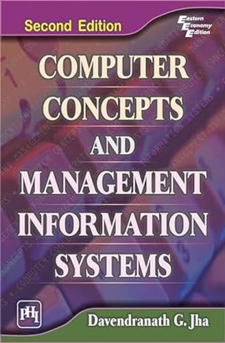 Stock image for Computer Concepts and Management Information Systems for sale by Majestic Books