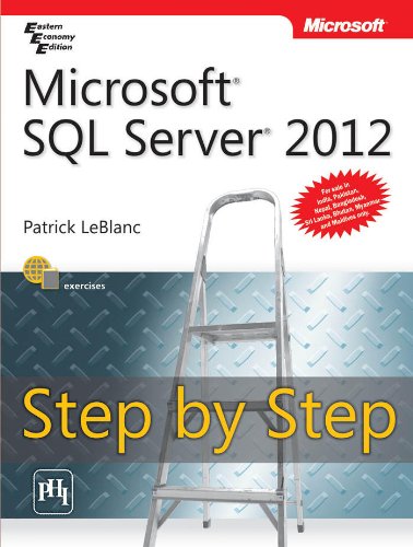 9788120347632: Microsoft SQL Server 2012 Step by Step?