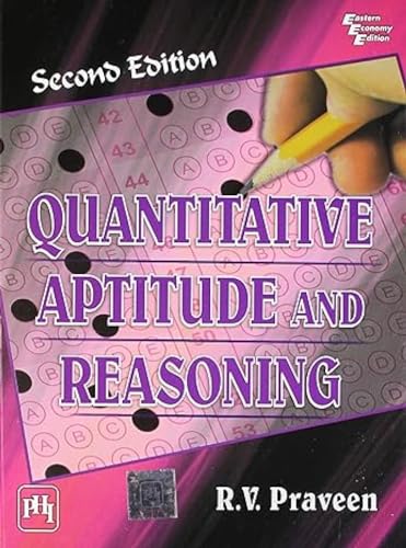 9788120347779: Quantitative Aptitude and Reasoning