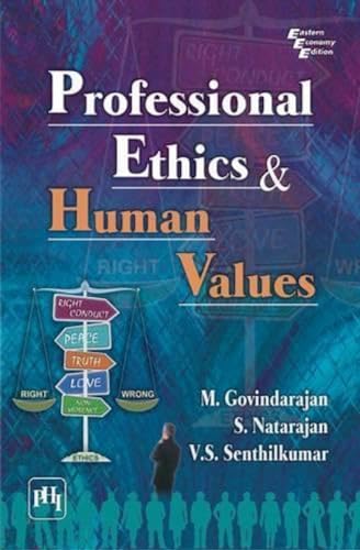 9788120348165: Professional Ethics and Human Values