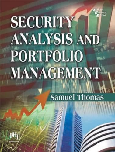 9788120348301: Security Analysis and Portfolio Management