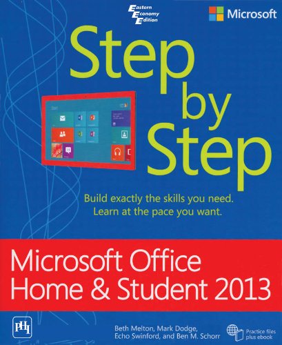 9788120349155: MICROSOFT OFFICE HOME AND STUDENT 2013 STEP BY STEP